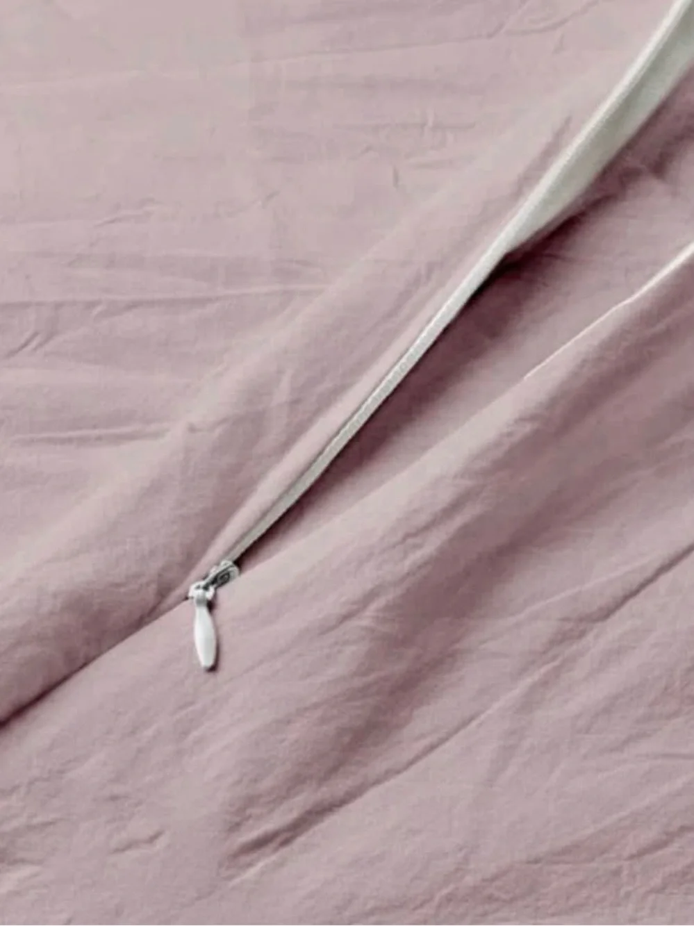 Cotton Lilac 3 pc Duvet Bedding Set - Swift Comfort king/california king.